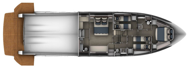 Deck inferior — layout 1